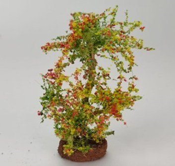 Arbolito y vegetación en miniatura a escala hechos a mano por Nature Center